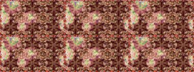 Kusursuz klasik raster altın desenli. Geleneksel oryantasyon süsü. Klasik klasik klasik arka plan. Kahverengi renklerde, altın elementlerle kusursuz desen.