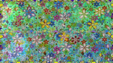 Liberty stili millefleurs. Tekstil, duvar kağıdı, kapakları, yüzey, baskı, hediye paketi, scrapbooking, Dekupaj için çiçek çayır arka plan. Küçük kır çiçekleri sorunsuz halk desende. Rustik chic.