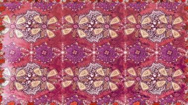 Suluboya desensiz çiçek buketi. Çiçeğin suluboya çizimlerinin mükemmel deseni. Moda baskısı. Ton halinde. Dekorasyon ve tasarım için güzel desen.