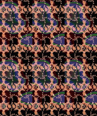 Raster. Güzel suluboya çiçekler, parlak resimler ilham verici çiçek desenli eskiz arka planı..