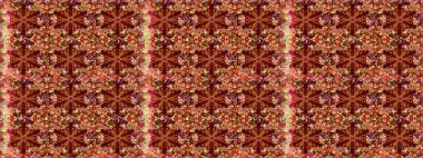 Çiçek süsü kumaş deseni, cam, altın elementli kırmızı renklerde çiçek desenli metal. Klasik raster altın pürüzsüz desen.