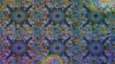 Güzel kumaş deseni. Raster illüstrasyonu. Küçük çiçekteki sevimli çiçek deseni. Güzel karalama çiçekleri olan kusursuz çiçek deseni..