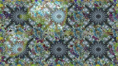 Çiçekli karalama şeklinde Raster çiçek deseni. Gri renkli çiçekler. Nazik, narin çiçek arkaplanı.