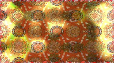 Küçük çiçekte hoş bir çiçek deseni var. Çiçeksel elementlerle süslenmiş zarif raster dokusu. Kahverengi renkler ve parlak çiçekler üzerinde soyut, pürüzsüz desen.