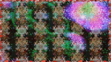 Liberty stili millefleurs. Küçük kır çiçekleri sorunsuz halk desende. Rustik chic. Tekstil, duvar kağıdı, kapakları, yüzey, baskı, hediye paketi, scrapbooking, Dekupaj için çiçek çayır arka plan.