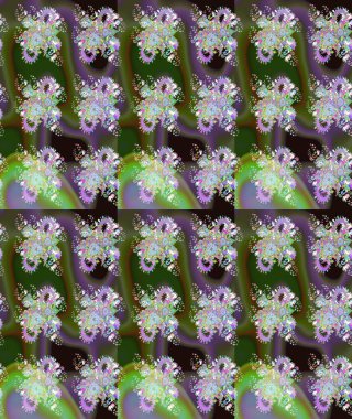 Eskiz geçmişi. Kumaş, tekstil, duvar kağıdı baskısı için. Tomurcukları çiçek olan sevimli bir çiçek deseni. Raster. Eski usul. Raster illüstrasyonu.