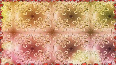 Raster dikişsiz şirin çiçek deseni. Bej renkli çiçekler. Bahar mevsimi. Tatil havası. Nazik romantik baskı.