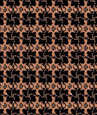 Eskiz Vintage Çiçek Deseni. Raster Kalça dokusu deseni.