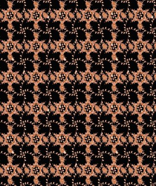 Bahar çiçekleriyle güzel bir çiçek deseni çizmişsin. Raster illüstrasyonu. Güzel kumaş deseni.