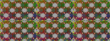 Şatafatlı bahar bahçesi dokusu. Raster illüstrasyonu. Kahverengi renkli çiçekler. Çiçek deseni. Kahverengi renklerde, dikişsiz çiçek.