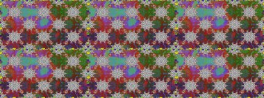 Paisley el çizimi elementler. Ev dekoru. Fantezi çiçekli kusursuz desen, doğal duvar kağıdı, çiçek desenli kıvrım çizimi..