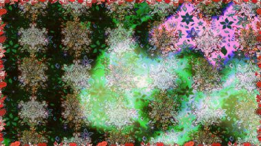 Suluboya kusursuz desen. Çiçek izi. Suluboya tarzında gri renkte çiçekler.