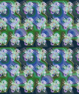 Moda baskısı. Suluboya desenli çiçek deseni. Ton halinde. Dekorasyon ve tasarım için güzel bir desen. Çiçeğin suluboya çizimlerinin zarif deseni.