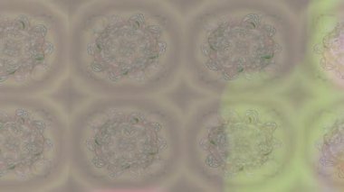 Renkli unsurlarla hareketli arka plan görüntüleri. Çiçekler. Eski model. Bayrak tarzı. Video kaydı. Şablon. Döngü. Kusursuz..