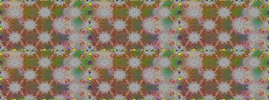 Raster suluboya çiçek deseni, narin çiçekler, kahverengi çiçekler, tebrik kartı şablonu. Güzel kumaş deseni.