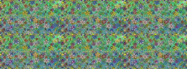 Çiçekli, suluboya desenli kusursuz çiçek deseni. Küçük çiçekte güzel bir çiçek deseni var. Raster deseni.