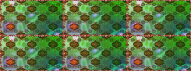 Karalama çiçekleri kusursuz desen. Raster deseni. Yeşil el çizimi desen. Sanat, çiçek tarzına ilham verir ve arka plan bırakır.