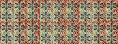 Şam, tasarım için kusursuz desen. Gri renklerde, altın elementli, pürüzsüz desen.