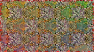 Raster. Güzel suluboya çiçekler, parlak tablolar ilham verici çiçek desenleri kusursuz arka plan..