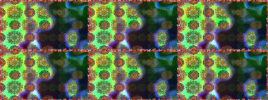 Güzel karalama çiçekleri olan kusursuz çiçek desenleri. Küçük çiçekteki sevimli çiçek deseni. Raster illüstrasyonu. Güzel kumaş deseni.