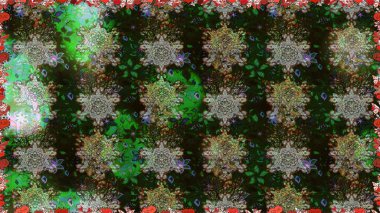 Moda baskısı. Çiçeğin suluboya çizimlerinin mükemmel deseni. Ton halinde. Suluboya desensiz çiçek buketi. Dekorasyon ve tasarım için güzel desen.