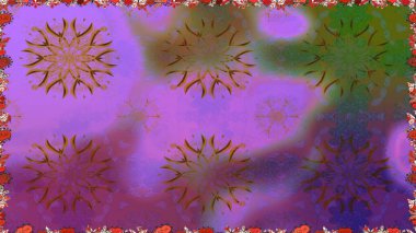 Sorun -suz. Raster illüstrasyon. Küçük çiçek sevimli Çiçek desen.