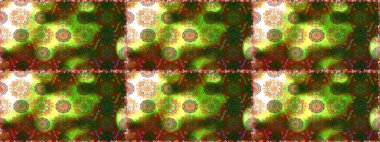 Çocuk stili. Renkli Bahar Temalı Kusursuz Arkaplan. Düz Çiçek Elementleri Tasarımı. Çiçekli pürüzsüz raster arka plan.