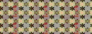 Çiçek arkaplanlı soyut zarafet eskiz deseni. Raster Güzel kumaş deseni.