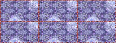 Güzel kumaş deseni. Raster Illustrasyon 'da moda olmayan çiçek deseni. Renkli Yaz Temalı Kusursuz Arkaplan. Düz Çiçek Elementleri Tasarımı.