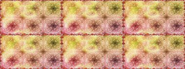 Raster illüstrasyonu. Kusursuz. Şirin çiçek elementleri. Bej renkte çiçekler.