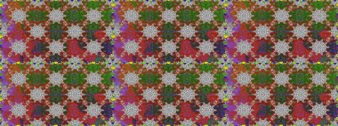 Raster Yumuşak kumaş deseni. Çiçeksel kahverengi, pürüzsüz desen. Raster çiçek izi. Klasik taslak çizimi.