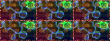 Flower seamless background. Flourish ornamental spring garden texture. Floral pattern. Raster illustration.