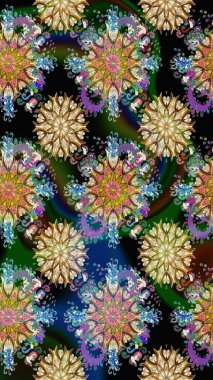 Eskiz tarzı bej renklerde. El yapımı çiçek ve bitki koleksiyonu. Raster illüstrasyonu. Raster illüstrasyonu. Sevimli karalama çiçekleriyle kusursuz çiçek deseni..