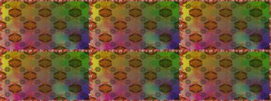 Çiçekli güzel suluboya desen. Kahverengi renklerde. Raster illüstrasyonu.