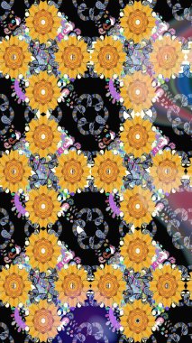 Güzel kumaş deseni. Kusursuz raster deseni. Çiçek arka planı.