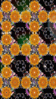 Çiçeğin suluboya çizimlerinin mükemmel deseni. Moda baskısı. Suluboya kusursuz desen. Eski model. Dekorasyon ve tasarım için güzel desen.