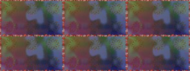 Raster Henna tarzı. Kusursuz süs izi. Sınır Kızılderili çiçekli paisley patten. Tebrik kartı geçmişi, boyama kitabı, arkaplan ve tekstil için kullanılabilir. Etnik Mandala havlusu.