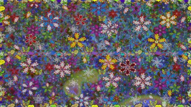 Suluboya desensiz çiçek buketi. Çiçeğin suluboya çizimlerinin mükemmel deseni. Ton halinde. Dekorasyon ve tasarım için güzel bir desen. Moda yazdırma.