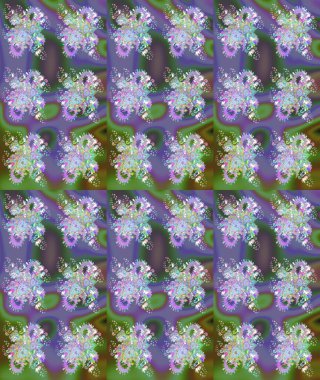 Dekorasyon ve tasarım için güzel bir desen. Eski model. Çiçeğin suluboya çizimlerinin mükemmel deseni. Raster illüstrasyonu. Suluboya çizim kalıbı. Moda yazdırma.