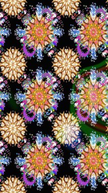 Çiçekler, yapraklar, dekoratif elementler, sıçramalar, lekeler, el çizimleri çizimleri ve Doodle çizimleri, grafik raster çizimleri.