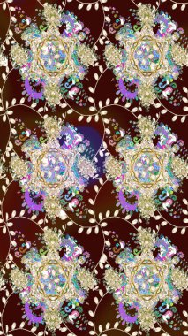 Güzel suluboya çiçek buketi pürüzsüz desenli. Güzel kumaş deseni.