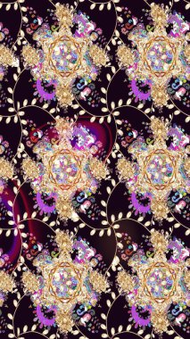 Çiçek desenli duvar kağıdı, desen dolgularını, web sayfası arka planı için kullanılabilir. Stilize çiçek ile Seamless modeli. Süslü zentangle sorunsuz doku, soyut çiçek süs.