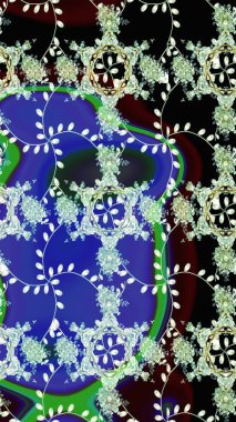 Düz Çiçek Elementleri Tasarımı. Renkli Bahar Teması eskiz kalıbı. Raster Şirin kumaş deseni. Eskiz klasiği.