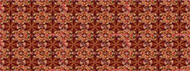 Altın elementli kırmızı renkler. Raster altın çiçek süsü brokar kumaş ve cam desenli. Kusursuz altın desen. Çiçek desenli altın metal..