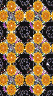 Bahar mevsimi. Tatil havası. Raster dikişsiz şirin çiçek deseni. Nazik romantik baskı.