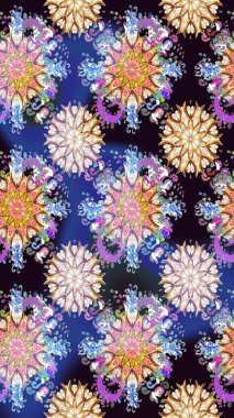 Büyük bir çiçek boyası seti. Kartlar, davetiyeler, tarih kartları ve daha fazlası için kullanılabilir. Tatlı suluboya desenli dikişsiz çiçek deseni.