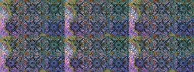 Raster düz çiçekleri pürüzsüz desen. Mavi renkli çiçekler. Tasarım hediye paketi, tebrik kartları, posterler ve afiş tasarımı.