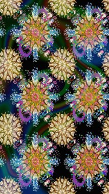 Varicoloblue ve bej rengi, pürüzsüz çizimler. Küçük çiçekteki sevimli çiçek deseni. Birçok mavi ve bej soyut çiçekli tropikal, pürüzsüz desen.