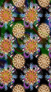 Küçük bej ve kahverengi çiçeklerle oldukça eski bir besin torbası deseni. Tekstil, kumaş, kapaklar, duvar kağıtları, baskı, naylon, yapıştırma, örgü, dekupaj için çiçeksiz arkaplan.