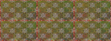 Çiçekler suluboya seamless modeli. Raster şık kumaş deseni.